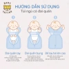 BABY TATTOO Túi Ngủ Nhộng Chũn 0-2 tuổi ủ Kén Dây Ngủ Chống Giật Mình 1.09 Triệu 8