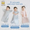 BABY TATTOO Túi Ngũ Nhộng Chũn Ủ Kén Thiết Kế Tay Áo Thảo Rơi - Thay Kiểu Đồ Họa Cho Bé 0‑2 Tuổi Giá Ưu Đãi 1.29 Triệu 5