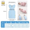 BABY TATTOO Túi Ngủ Nhộng Chũn Ủ Kén Vải Dệt Kim Quấn Bé 0‑12 Tháng 650.000₫ 7