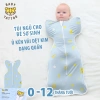 BABY TATTOO Túi Ngủ Nhộng Chũn Ủ Kén Vải Dệt Kim Quấn Bé 0‑12 Tháng 650.000₫ 10