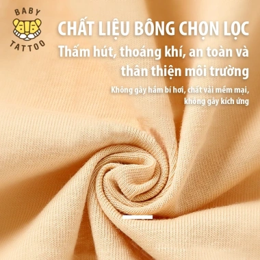 BABY TATTOO Túi Nhộng Chũn ủ Ké Vải Thoáng Khí bé 0-12 Tháng - 690.000₫