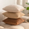 Bắc Âu Phòng Ngủ - Vỏ Gối và Ghế Corduroy Trang Trí Ném Gối, Quà Tặng Mùa Xuân 6