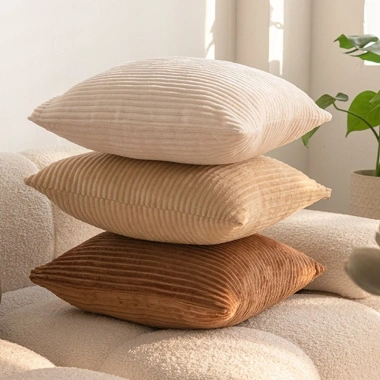 Bắc Âu Phòng Ngủ - Vỏ Gối và Ghế Corduroy Trang Trí Ném Gối, Quà Tặng Mùa Xuân