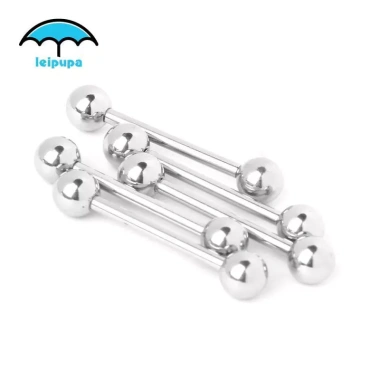 Bạc Barbell Thép Không Gỉ Bóng Đèn Núm Vú Thanh Xuyên - Bộ 5 Chiếc Ưu Đãi 35.200₫ 3