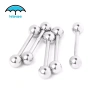 Bạc Barbell Thép Không Gỉ Bóng Đèn Núm Vú Thanh Xuyên - Bộ 5 Chiếc Ưu Đãi 35.200₫ 4
