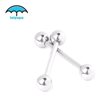 Bạc Barbell Thép Không Gỉ Bóng Đèn Núm Vú Thanh Xuyên - Bộ 5 Chiếc Ưu Đãi 35.200₫ 5