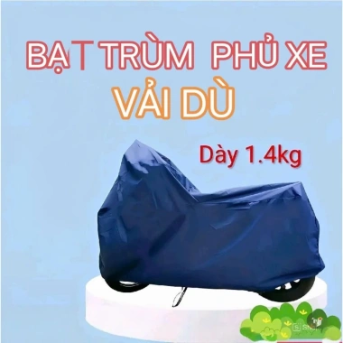 Bạc phủ xe máy cao cấp vải dù nặng – Trùm bảo vệ bền bỉ, giảm giá 105k 3