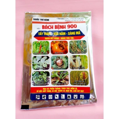 Bách bệnh 900 gói 20ml - Đặc trị đốm lá hoa hồng, đốm mắt cua mùng tơi - Giá chỉ 19.000đ
