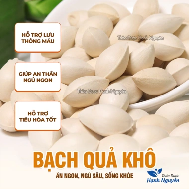 Bạch quả khô 1kg hạt to – Nguyên liệu chè, chưng yến, hầm gà, tăng sức khỏe, giá 120.000 VND 5