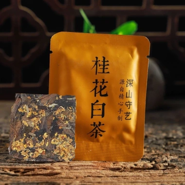 Bạch Trà Cổ Thụ Phúc Kiến Vân Nam Hảo Hạng Thêm Vị Hoa Gói Dùng Thử 01 chỉ 6.000đ 8