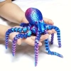 Bạch Tuộc 3D 19/27cm Khớp Linh Hoạt - Trang Trí Bàn Văn Phòng, Nhà & Đồ Chơi, Quà Tặng Lý Tưởng
