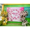 Backdrop chụp ảnh Quốc Tế Phụ Nữ 8/3 cỡ lớn - In bạt chống nước, giảm còn 160k 3