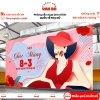 Backdrop chụp ảnh Quốc Tế Phụ Nữ 8/3 cỡ lớn - In bạt chống nước, giảm còn 160k 9