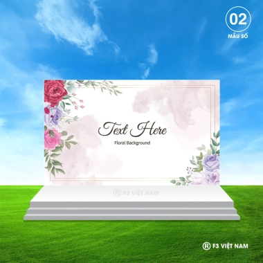 Backdrop phông nền đám cưới cỡ lớn - In kích thước bạt ngoài trời chống nước 10 Backdrop phông nền đám cưới cỡ lớn - In kích thước bạt ngoài trời chống nước 10