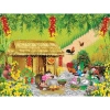 Backdrop Tết 2.026 - Phông nền trang trí, tranh vải treo tường, chỉ 75.000 VNĐ 10