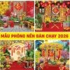 Backdrop tranh vải Tết Bính Ngọ 2.026 PROMAN - Trang trí mầm non, trường học 148.000₫