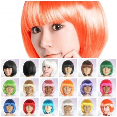 Backstreet Sợi tổng hợp Unisex Ngắn 14 màu Halloween, nhẹ thoáng, giảm giá chỉ 82.404₫ 3 Backstreet Sợi tổng hợp Unisex Ngắn 14 màu Halloween, nhẹ thoáng, giảm giá chỉ 82.404₫ 3