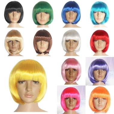 Backstreet Sợi tổng hợp Unisex Ngắn 14 màu Halloween, nhẹ thoáng, giảm giá chỉ 82.404₫ 6 Backstreet Sợi tổng hợp Unisex Ngắn 14 màu Halloween, nhẹ thoáng, giảm giá chỉ 82.404₫ 6