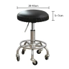 Backstreet Vỏ Ghế Tròn Da PU Chống Thấm Nước Dây Thun 28-40cm Giá 42.768 VND 2