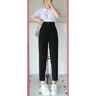 Baggy 2 khuy - Quần Tây công sở đi làm, đi học, mẫu mới, giá ưu đãi 109.000đ
