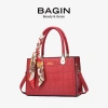 BAGIN Túi Xách Nữ Cao Cấp Phối Khăn Lụa Cổ Điển Quà Tặng Mẹ, Cô Giáo Tết 279.000₫ 2