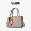 BAGIN Túi Xách Nữ Cao Cấp Phối Khăn Lụa Cổ Điển Quà Tặng Mẹ, Cô Giáo Tết 279.000₫ 3