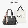 BAGIN Túi Xách Nữ Cao Cấp Phối Khăn Lụa Cổ Điển Quà Tặng Mẹ, Cô Giáo Tết 279.000₫ 10