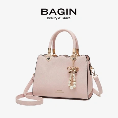 BAGIN Túi Xách Nữ Da PU, Kèm Charm, Chống Nước & Trầy, Đón Tết - 359.000₫ 4