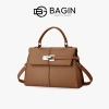 BAGIN Túi Xách Tay Nữ Công Sở Da Vân Cao Cấp Khóa Kim Bạc – Giá 319.000 VND 3