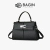 BAGIN Túi Xách Tay Nữ Công Sở Da Vân Cao Cấp Khóa Kim Bạc – Giá 319.000 VND 10