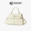 BAGIN Túi Xách Tay Nữ Công Sở Da Vân Cao Cấp Khóa Kim Bạc – Giá 319.000 VND 11
