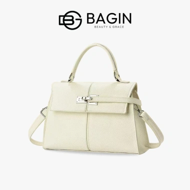 BAGIN Túi Xách Tay Nữ Công Sở Da Vân Cao Cấp Khóa Kim Bạc – Giá 319.000 VND 11 BAGIN Túi Xách Tay Nữ Công Sở Da Vân Cao Cấp Khóa Kim Bạc – Giá 319.000 VND 11