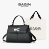 BAGIN Túi Xách Tay Nữ Công Sở Da Vân Cao Cấp Khóa Kim Bạc – Giá 319.000 VND 14