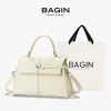 BAGIN Túi Xách Tay Nữ Công Sở Da Vân Cao Cấp Khóa Kim Bạc – Giá 319.000 VND 15