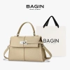 BAGIN Túi Xách Tay Nữ Công Sở Da Vân Cao Cấp Khóa Kim Bạc – Giá 319.000 VND 17