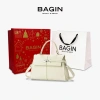 BAGIN Túi Xách Tay Nữ Công Sở Da Vân Cao Cấp Khóa Kim Bạc – Giá 319.000 VND 19