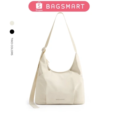 BAGSMART Túi đeo chéo dung tích lớn, chống thấm, dây đeo điều chỉnh, túi hobo 440k