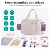 BAGSMART Túi Tote 15,6 inch Nữ Đeo Vai Baguette Khô ướt, Ngăn Laptop Du lịch & Tập luyện 4