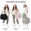 BAGSMART Túi Tote 15,6 inch Nữ Đeo Vai Baguette Khô ướt, Ngăn Laptop Du lịch & Tập luyện 8