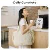 BAGSMART Túi Tote 15,6 inch Nữ Đeo Vai Baguette Khô ướt, Ngăn Laptop Du lịch & Tập luyện 9