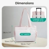 BAGSMART Túi Tote Nữ Đeo Vai Baguette 13 inch Ngăn Laptop - Du lịch tập luyện, giá ưu đãi 508.000đ 3
