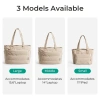 BAGSMART Túi Tote Nữ Phồng Nhẹ Có Ngăn Đeo Vai Chần Bông Du Lịch 412.500đ 2