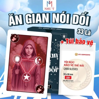 Bài Ăn Gian Nói Dối 33 Lá: Board Game Nhóm Vui Nhộn, Màu Sắc Sắc Nét, Giá 32.899₫ 10 Bài Ăn Gian Nói Dối 33 Lá: Board Game Nhóm Vui Nhộn, Màu Sắc Sắc Nét, Giá 32.899₫ 10