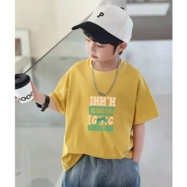 Baju Hè phong cách Hàn cotton cổ tròn cho trẻ 1-13 tuổi kanak – Giá ưu đãi 85.999₫