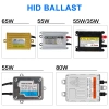 Ballast HID 12V 65W/35W/55W Xenon Slim, Thay Thế 80W, Khởi Động Nhanh