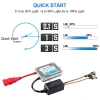 Ballast HID 12V 65W/35W/55W Xenon Slim, Thay Thế 80W, Khởi Động Nhanh 6