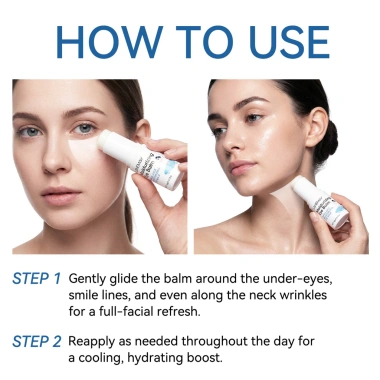 Balm Stick Dưỡng ẩm mắt 9g Nước ép bạch dương - Di động, không nhờn, dưỡng đường viền mắt