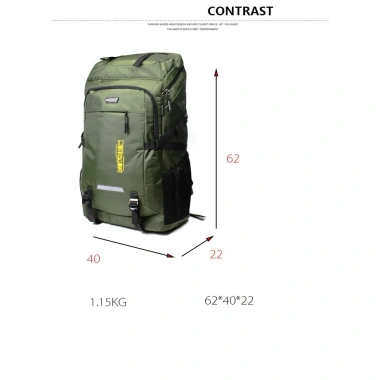 Balo 80L Siêu To Cho Người Cao trên 1.6m - Du Lịch Phượt Cắm Trại Giá 305.000 5