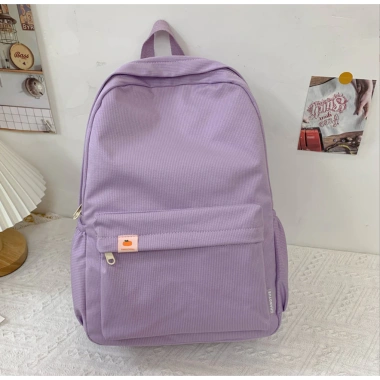 Balo Basic BL330 siêu dễ thương, chống thấm, ngăn ẩn sau lưng, đựng laptop 14 inch - Giá 259.900 VND