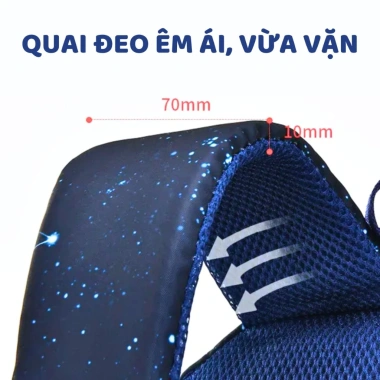 Balo bé tiểu học chống gù lưng, siêu nhẹ, nhiều ngăn, thiết kế cao cấp hiện đại 260k